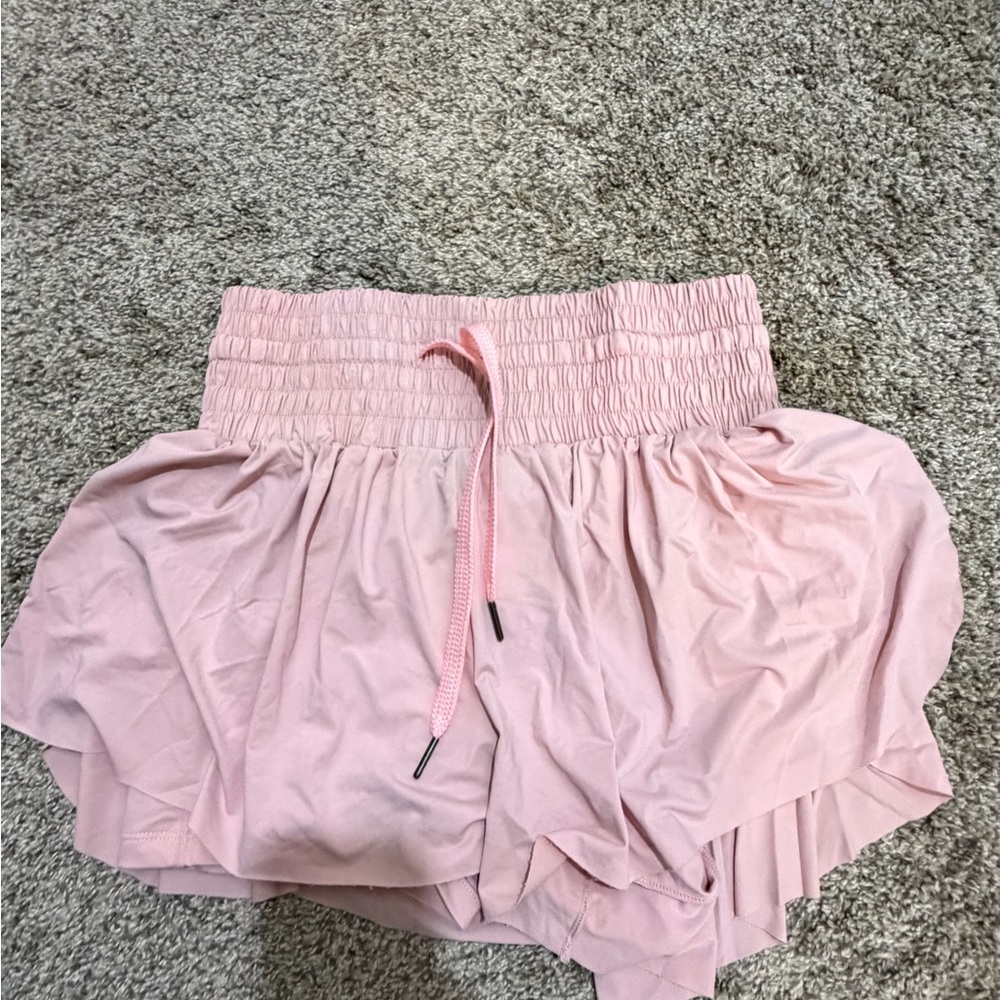 Women’s light pink athletic skort